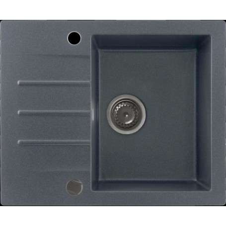 Zlew KERNAU  KGSA 4560 1B1D Graphite