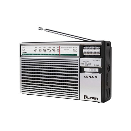 ELTRA radio LENA 5 USB srebrna