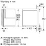 BOSCH-kuchenka mikrofalowa do zabudowy BFL634GS1