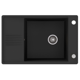 Zlew KERNAU KGSD 6078 1B1D Deep Black