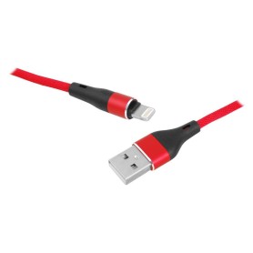 Przyłącze USB -Iphone  2m czerwony LX8570R 2m ( 8 PIN )