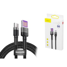Przyłącze USB x USB typ C  LXROB02 czarny  1m   BASEUS 