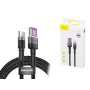 Przyłącze USB x USB typ C  LXROB02 czarny  1m   BASEUS 