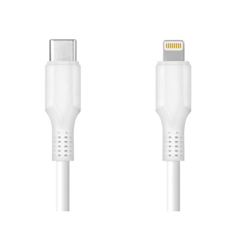 Przyłącze USB typ C -Iphone 1m biały LX8581  1m ( 8 PIN )