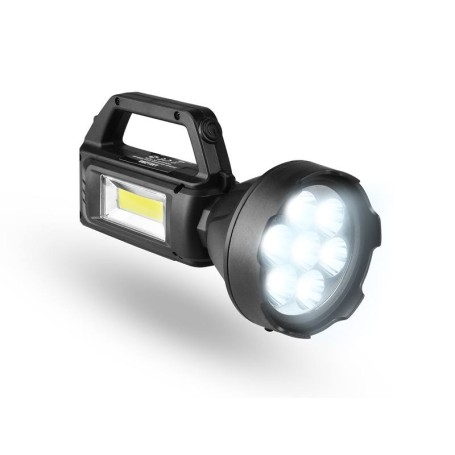 Latarka ręczna solarna LTC 7-LED z akumulatorem LXLL254 