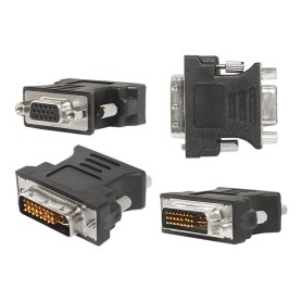 Przejście DVI: wtyk DVI - gniazdo VGA LXDVI02 