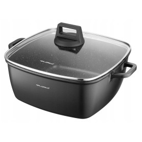 Garnek kwadratowy aluminiowy CHEF 7,1L 1G0101