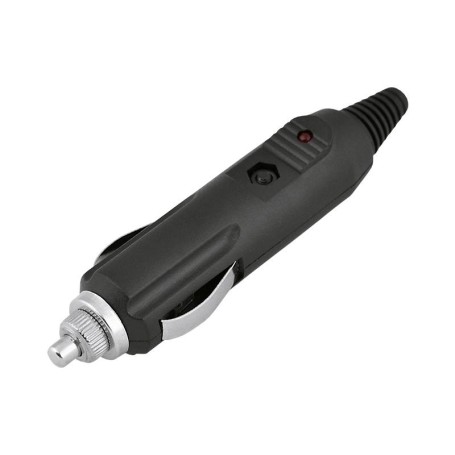 CB wtyk zapalniczki sam.LED+BEZP. 