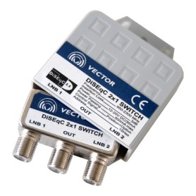 Przełącznik DISEqC 2.0 2x1 VECTOR