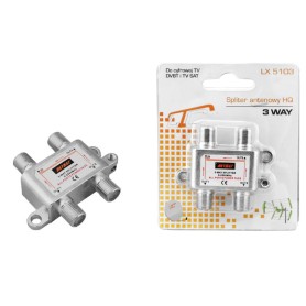 Przyłącze SPLITER HQ Fx3  5-2500MHz   LX5103