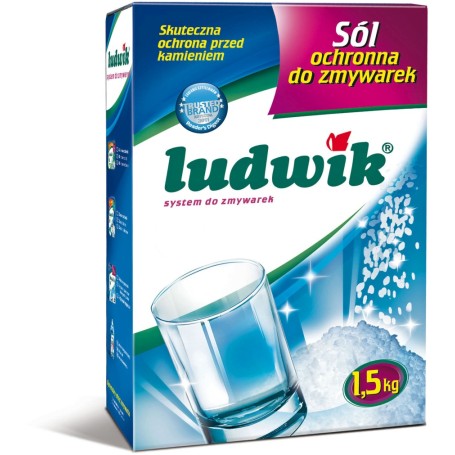 Sól do zmywarek LUDWIK 1,5KG