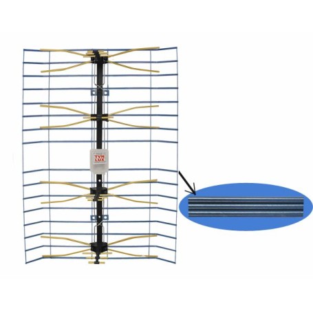Antena zewnętrzna SIATKOWA szerokopasmowa N LUX
