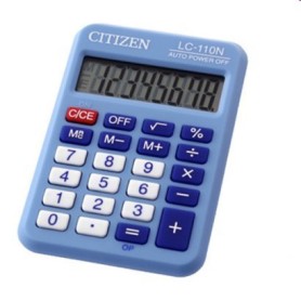 CITIZEN kalkulator LC-110NBL niebieski