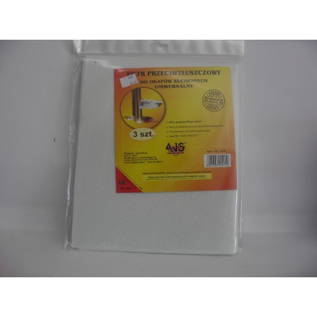 Filtr do okapu włókninowy FR-4219  3sztuki