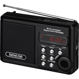 SENCOR radio  SRD 215 B czarne