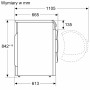 BOSCH suszarka kondensacyjna WTH 85V1 GPL z pompą ciepła