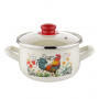 Garnek emaliowany PYZA KOGUCIK 20cm