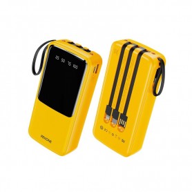 WEKOME  Power Bank WK-WP-10_YELLOW 20 000mAh żółty