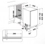 WHIRLPOOL-zmywarka do zabudowy WSIC 3M27