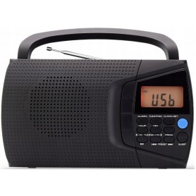 ELTRA radio DOMINIKA 2  USB czarny/szary