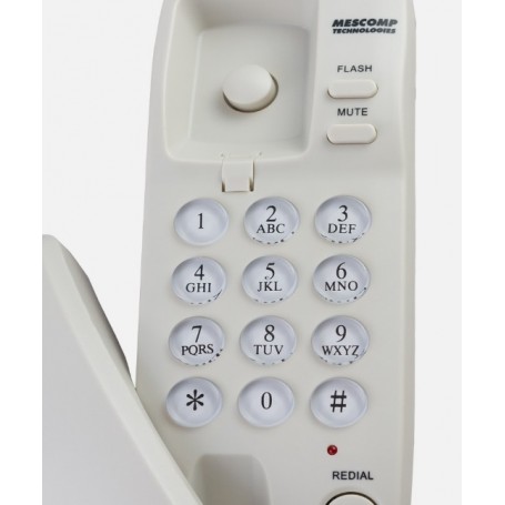 MESCOMP telefon MT 518 DIANA beżowy