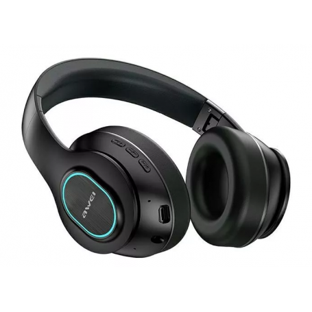 Słuchawki AWEI  Bluetooth A100BL Nauszne Black
