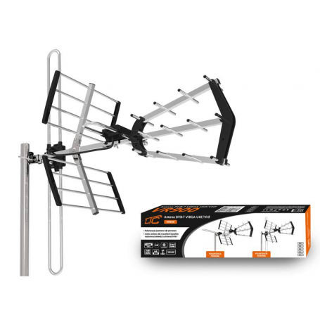 Antena zewnętrzna LTC DVB-T VIRGA VR900 UHF/VHF polaryzacja pozioma/pionowa
