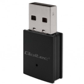 Qoltec Bezprzewodowy mini adapter Wi-Fi | BT 4.0 USB | standard N