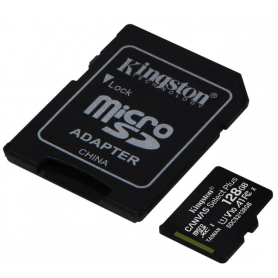 Karta pamięci microSD 128GB Kingston+adapter SDCS2/128GB