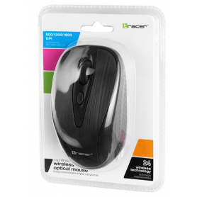 Myszka do komputera Tracer Joy II RF Nano USB czarna bezprzewodowa