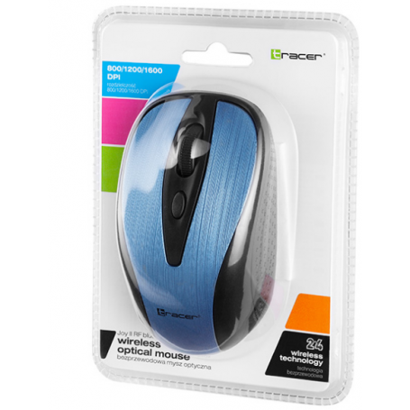 Myszka do komputera Tracer Joy II RF Nano USB blue bezprzewodowa