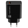 Ładowarka sieciowa Natec Ribera 1x USB-A 18W Czarna
