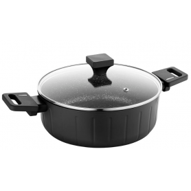 Garnek aluminiowy VERIO niski 24cm 1G1016