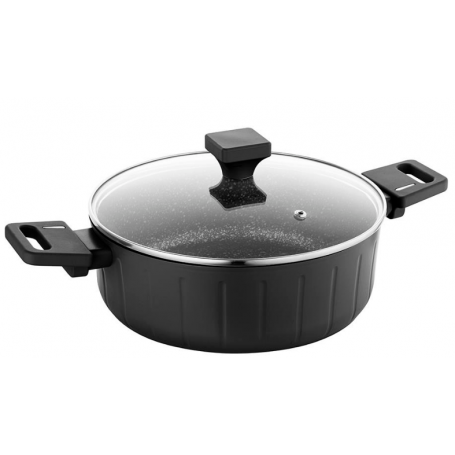 Garnek aluminiowy VERIO niski 24cm 1G1016