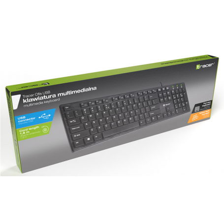 Klawiatura do komputera Tracer Ofis USB  przewodowa 
