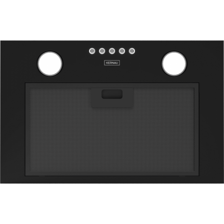 KERNAU okap KBH 0245 B czarny 45cm