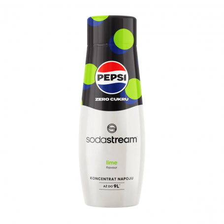 Syrop SodaStream Pepsi Max Lime 440 ml  (bez cukru)