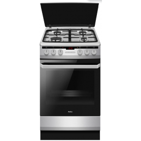AMICA kuchnia 58GE3.43HZpTaDNAQ(Xx) gaz-elektryczna z rożnem