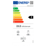 KERNAU chłodziarka KFRC 15153.2 W  z dolną zamrażarką