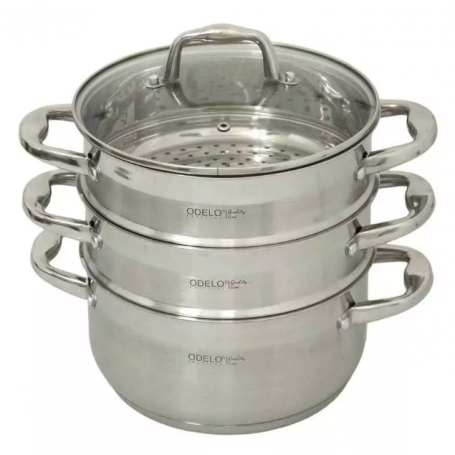 ODELO zestaw garnków VELIO OD2018  do gotowania na parze