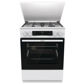 GORENJE kuchnia GKS6C71WA gazowo-elektryczna