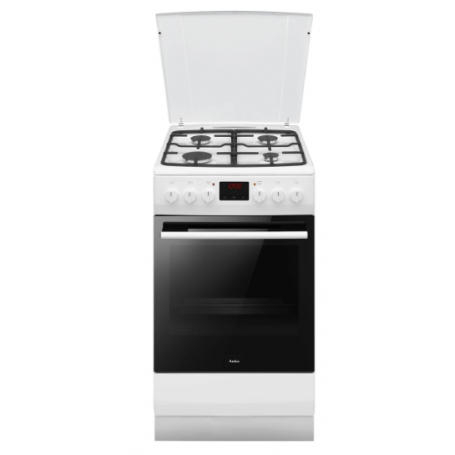 AMICA kuchnia 510GEH 3.33 ZpTaDpA(W) PIZZA gaz-elektrycz