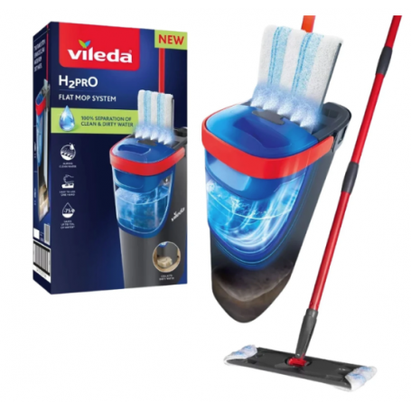 VILEDA Mop płaski H2prO dwukomorowy