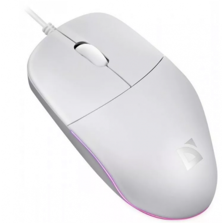 Myszka do komputera Defender AZORA MB-241 1200 DPI biała podświetlenie