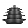MPM zestaw garnków MGK-17 8-elementowy