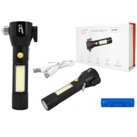 Latarka reczna LTC ewakuacyjna LED COB 6W/3W LXLL70
