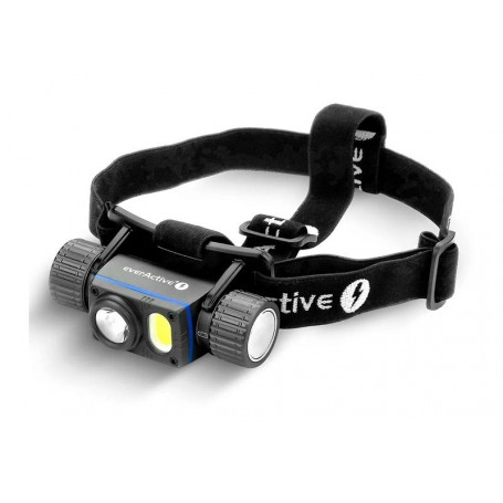 Latarka czołowa, aluminiowa, LED P9 10W 2000lm LXHL2000R