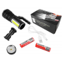 Latarka ręczna szperacz LED 5W/COB 3W LXL1000X